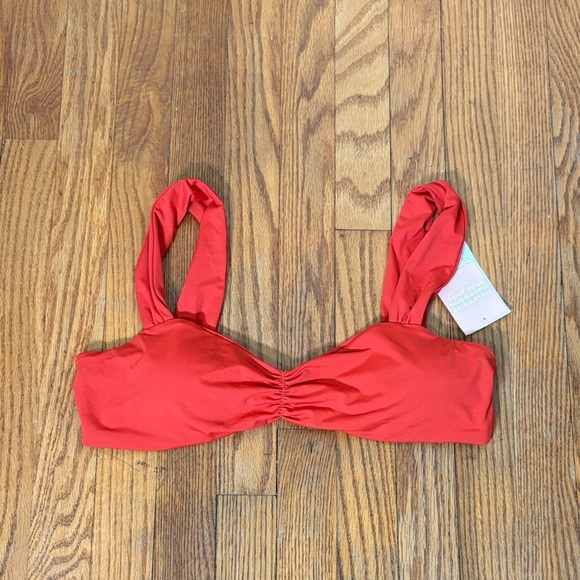 Dippin Daisys Eternal Bikini Top Poppy size L NWT - Picture 2 of 7